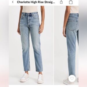 Citizens of Humanity Charlotte High Rise Straight Jeans